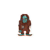 Zombie Bigfoot Bubble-free stickers