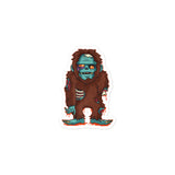 Zombie Bigfoot Bubble-free stickers