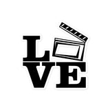 Love Film (Clapper) Bubble-free stickers