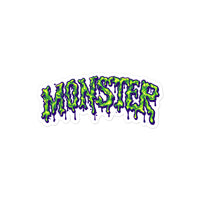 Monster Bubble-free stickers