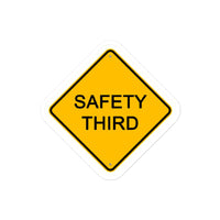 Safety Third Bubble-free stickers