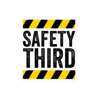 Safety Third Bubble-free stickers