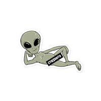 Sexy Alien Bubble-free stickers