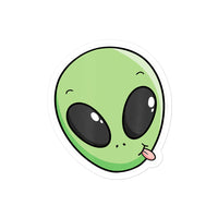 Silly Alien Bubble-free stickers