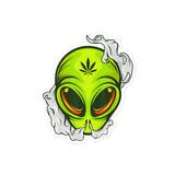 Weed Alien Bubble-free stickers