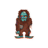 Zombie Bigfoot Bubble-free stickers