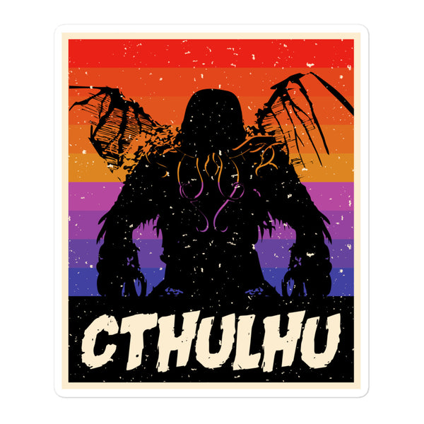 Cthulhu Bubble-free stickers