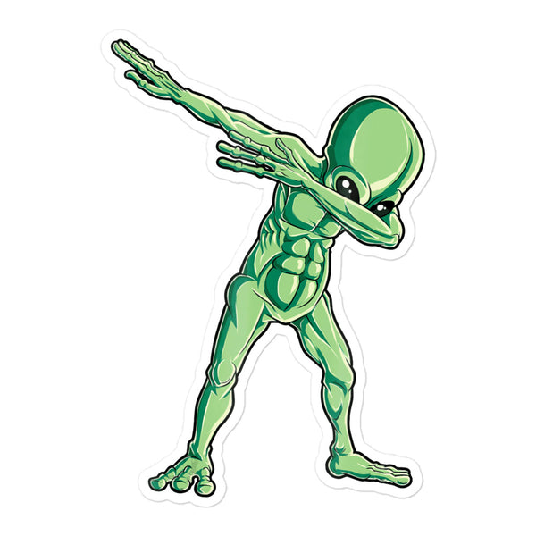 Alien Dab Bubble-free stickers