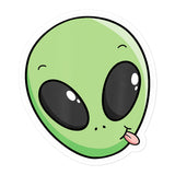 Silly Alien Bubble-free stickers