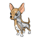 Chihuahua Alien Bubble-free stickers