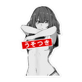 Lewd Anime Bubble-free stickers