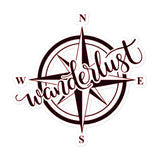 Wanderlust Compass Bubble-free stickers