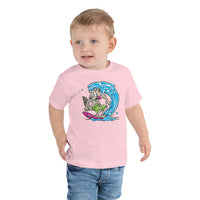 Surf Woof Toddler Short Sleeve Tee