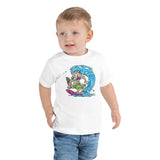 Surf Woof Toddler Short Sleeve Tee