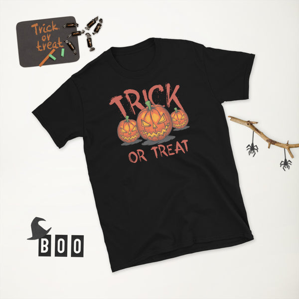 Trick or Treat Short-Sleeve Unisex T-Shirt