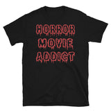 Horror Movie Addict (Bloody) Short-Sleeve Unisex T-Shirt