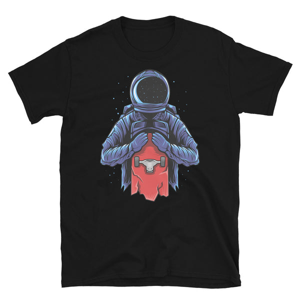 Space Skater Short-Sleeve Unisex T-Shirt