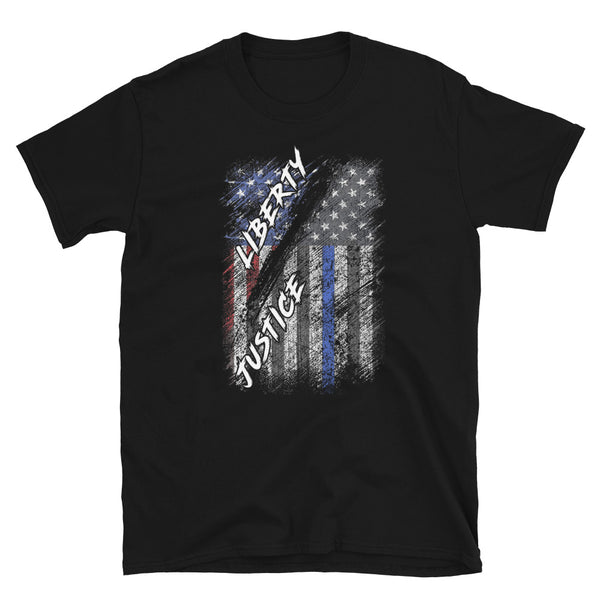 Liberty and Justice Short-Sleeve Unisex T-Shirt