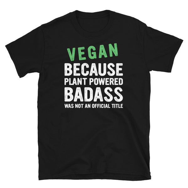 Vegan Short-Sleeve Unisex T-Shirt