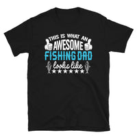 Awesome Fishing Dad Short-Sleeve Unisex T-Shirt