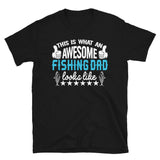 Awesome Fishing Dad Short-Sleeve Unisex T-Shirt