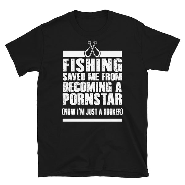 Fishing Saved Me Short-Sleeve Unisex T-Shirt