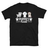 Puppies Please Short-Sleeve Unisex T-Shirt