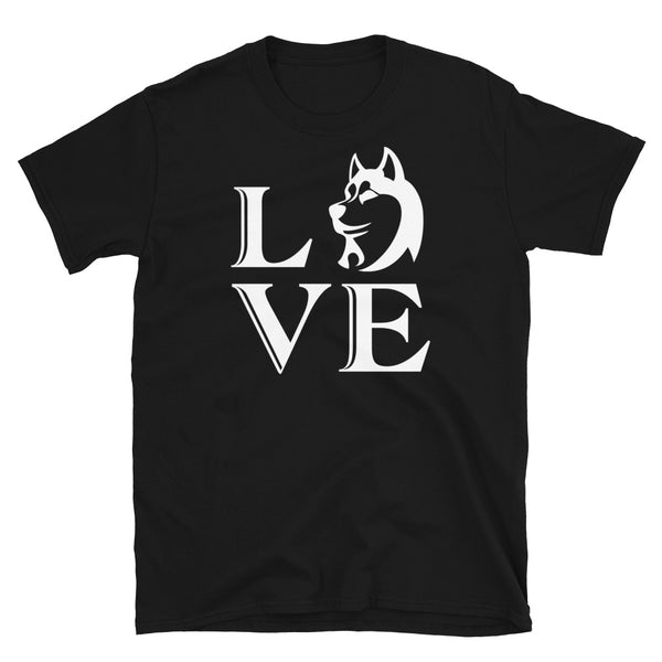 Dog Love Short-Sleeve Unisex T-Shirt