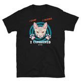 I Came I Purred I Conquered Short-Sleeve Unisex T-Shirt