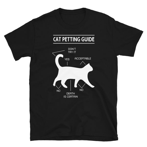 Cat Petting Guide Short-Sleeve Unisex T-Shirt