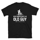 Old Guy on a Bicycle Short-Sleeve Unisex T-Shirt