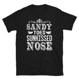 Sandy Toes and Sunkissed Nose Short-Sleeve Unisex T-Shirt