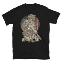 Proud to be an American Soldier Short-Sleeve Unisex T-Shirt