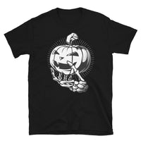 Pumpkin Hand Short-Sleeve Unisex T-Shirt