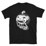 Pumpkin Hand Short-Sleeve Unisex T-Shirt