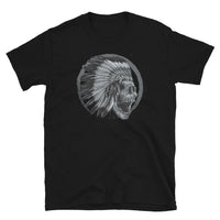 Native American Skull Short-Sleeve Unisex T-Shirt