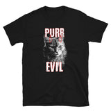 Purr Evil Short-Sleeve Unisex T-Shirt