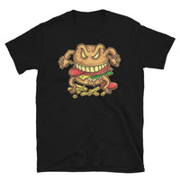 Burger Monster Short-Sleeve Unisex T-Shirt