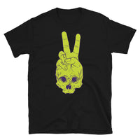 Peace Skull Short-Sleeve Unisex T-Shirt