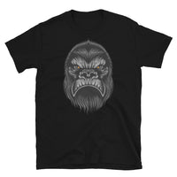 Gorilla Head Short-Sleeve Unisex T-Shirt