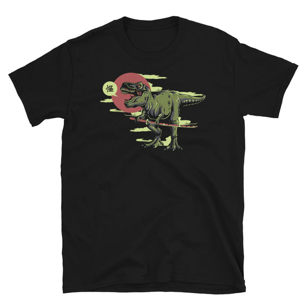 T-Rex with Sword Short-Sleeve Unisex T-Shirt