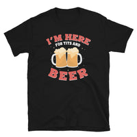 Here for the Beer Short-Sleeve Unisex T-Shirt