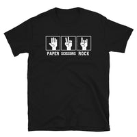 Paper Scissors Rock Short-Sleeve Unisex T-Shirt