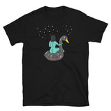 Alien Swan Float Short-Sleeve Unisex T-Shirt