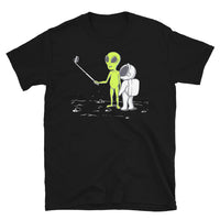 Alien Selfie Short-Sleeve Unisex T-Shirt