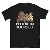 Believe in Yourself (Bigfoot, Alien, Unicorn) Short-Sleeve Unisex T-Shirt