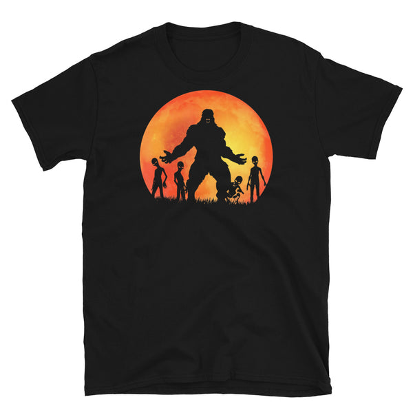 Alien Silhouette Short-Sleeve Unisex T-Shirt