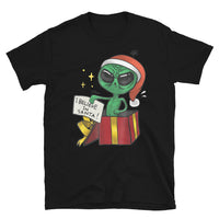 I Believe in Santa Alien Short-Sleeve Unisex T-Shirt