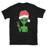 Alien Santa Short-Sleeve Unisex T-Shirt