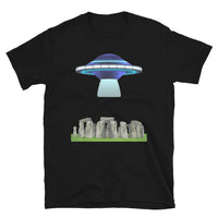 Stonehenge UFO Short-Sleeve Unisex T-Shirt